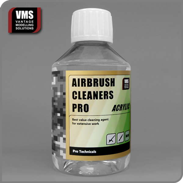 VMS Airbrush Cleaner Pro Acrylic Solution 200 ml